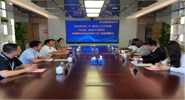 纳米比亚驻华大使到访xpj官网集团总部