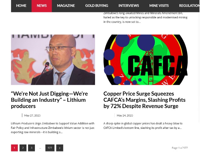 xpj官网比基塔矿业总经理宫学东受邀参加 2025年津巴布韦矿业商会年度矿业会议